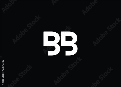 BB Initial Letter Icon Logo Design Vector Illustration
 photo