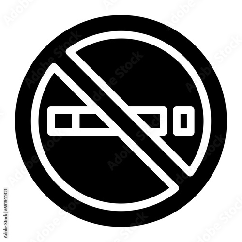 no smoking glyph