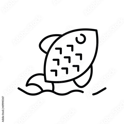 Check this carefully crafted vector of fish in modern style, seafood