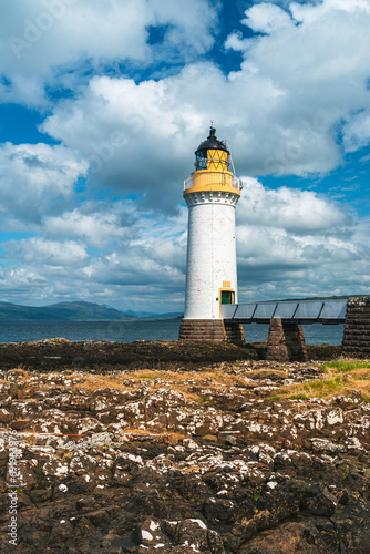 Rubha nan Gall, Tobermory Lighthouse, Tobermory, Isle of Mull, Scotland, UK	
 photo