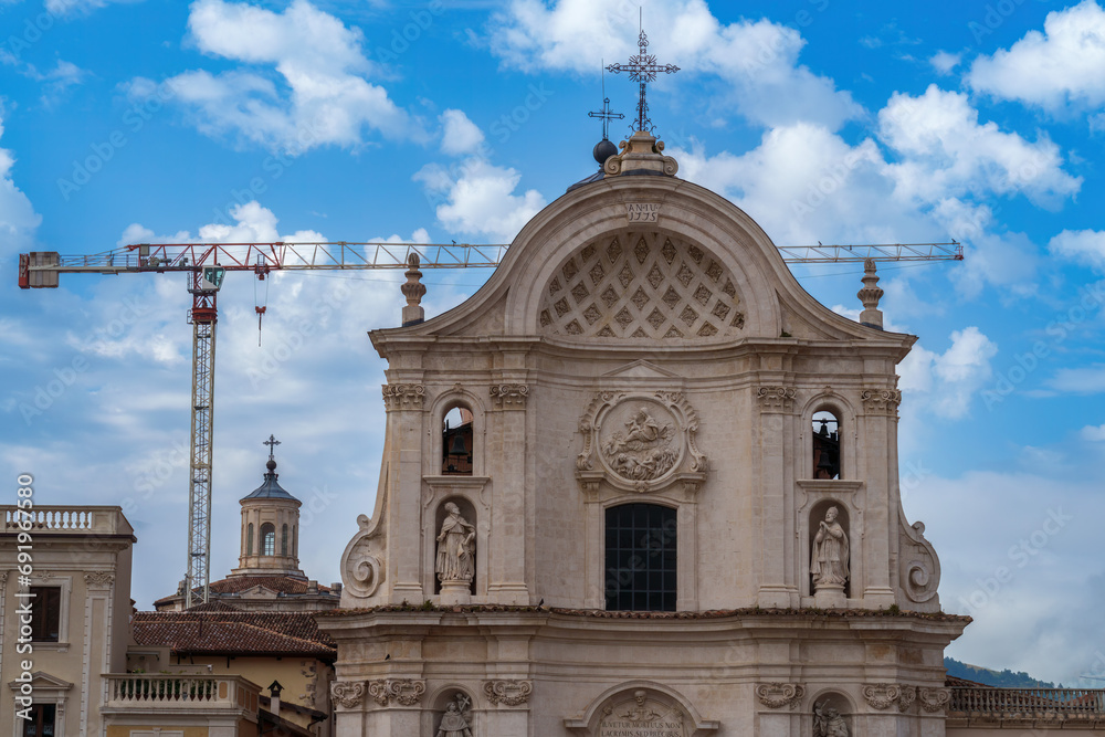 Obraz premium Duomo of L Aquila, Italy