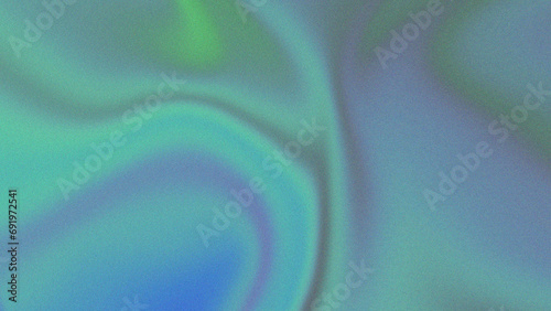 liquid neon with dark light green and blue abstract with gradient, noise, grain, blur, background, and wallpaper photo