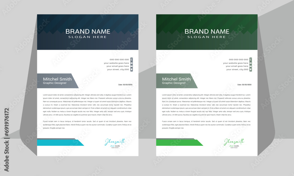 Letterhead Design a4 Size Letterhead Design a4 Size