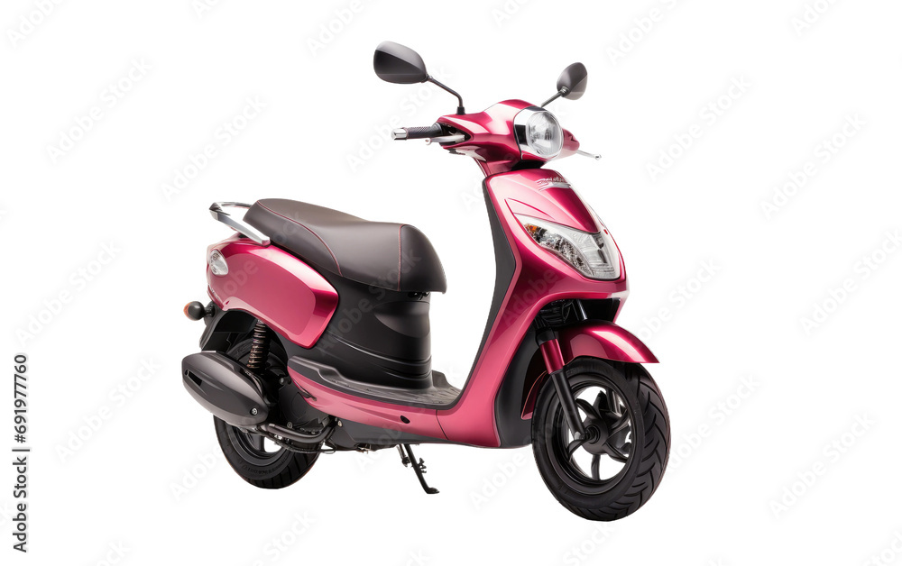 Most Beautiful Suzuki Access Scooter on White or PNG Transparent Background.
