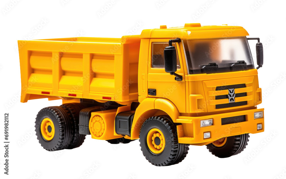Toy Truck and Sand On Transparent PNG