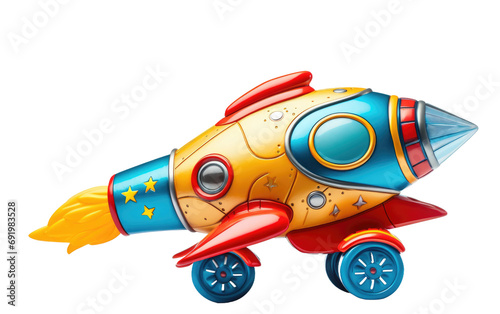 Toy Rocket Edition On Transparent PNG