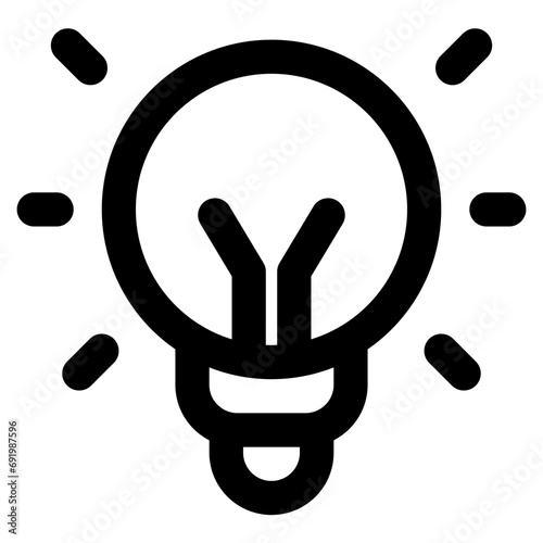 idea icon vector illustration asset element