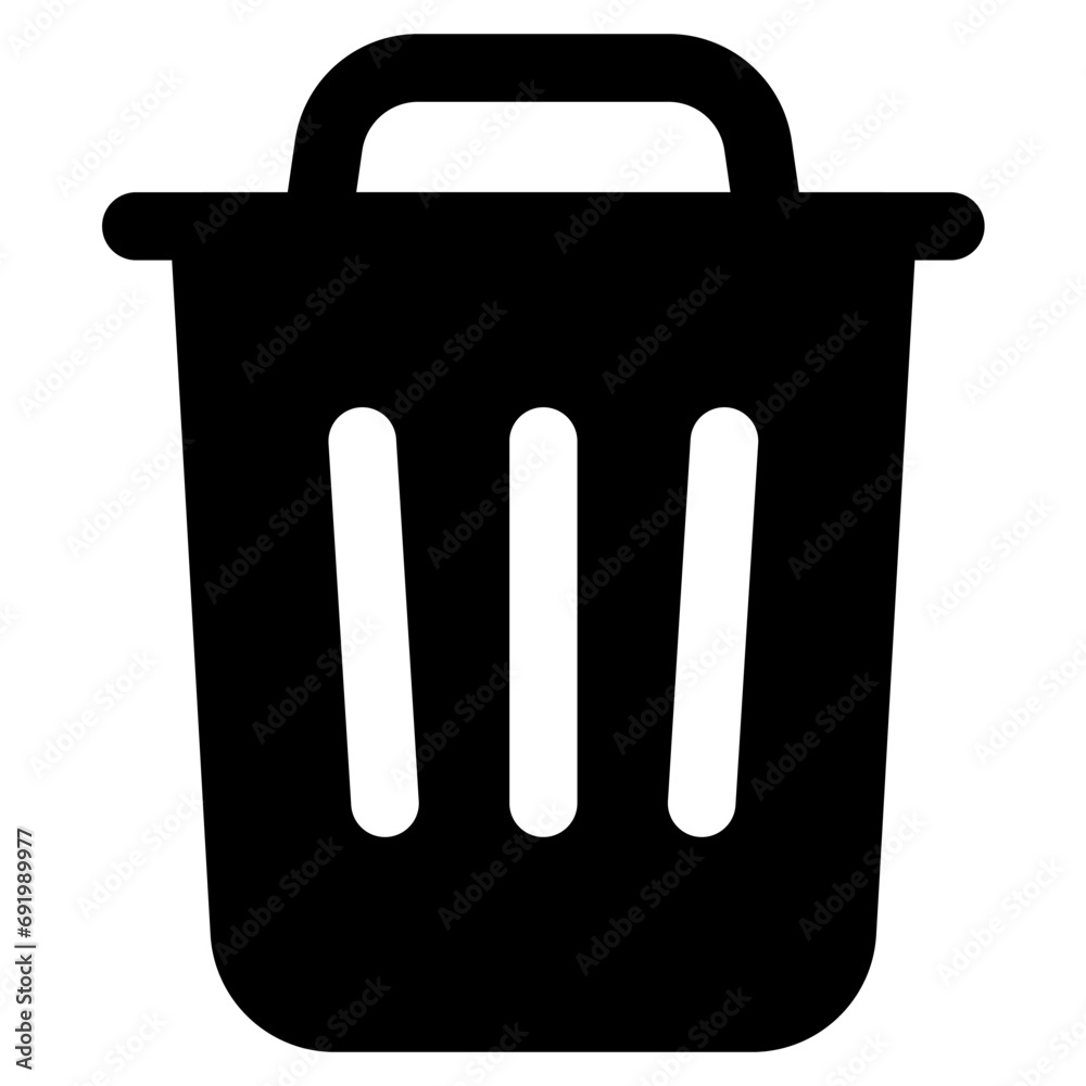 bin icon vector illustration asset element bin icon vector illustration asset element
