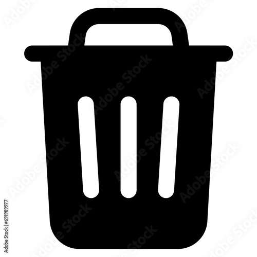 bin icon vector illustration asset element
