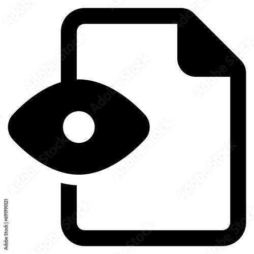 proof reading icon vector illustration asset element