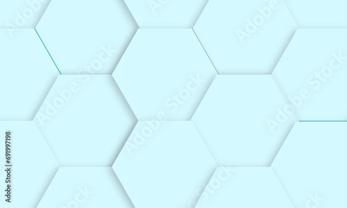 Abstract luxury colorful hexagonal geometric background. Luxury colorful 3D futuristic honeycomb mosaic background. Abstract hexagonal lines background. Vector Illustration.