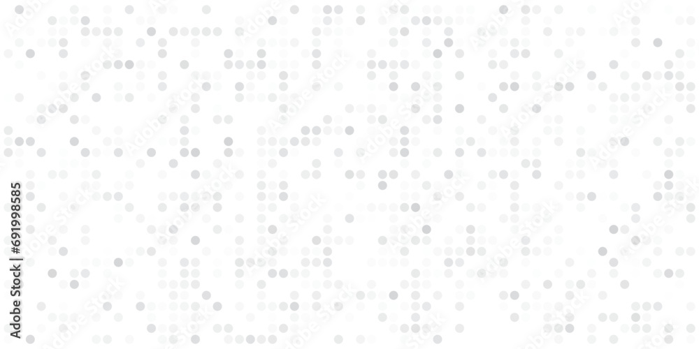 Abstract gray dots vector background