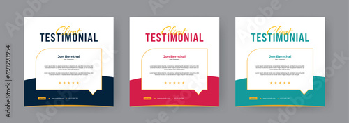 client testimonial, customer testimonial banner, testimonial quote, client review banner design.