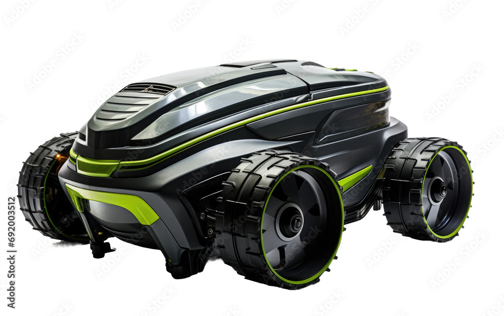 Digital New Stylish Compact and Robotic Lawn on White or PNG Transparent Background. Digital New Stylish Compact and Robotic Lawn on White or PNG Transparent Background.
