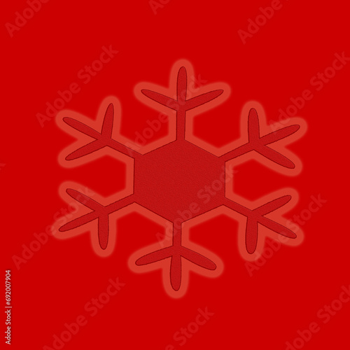 red snowflake on white background
Christmas snow flakes red background banner 