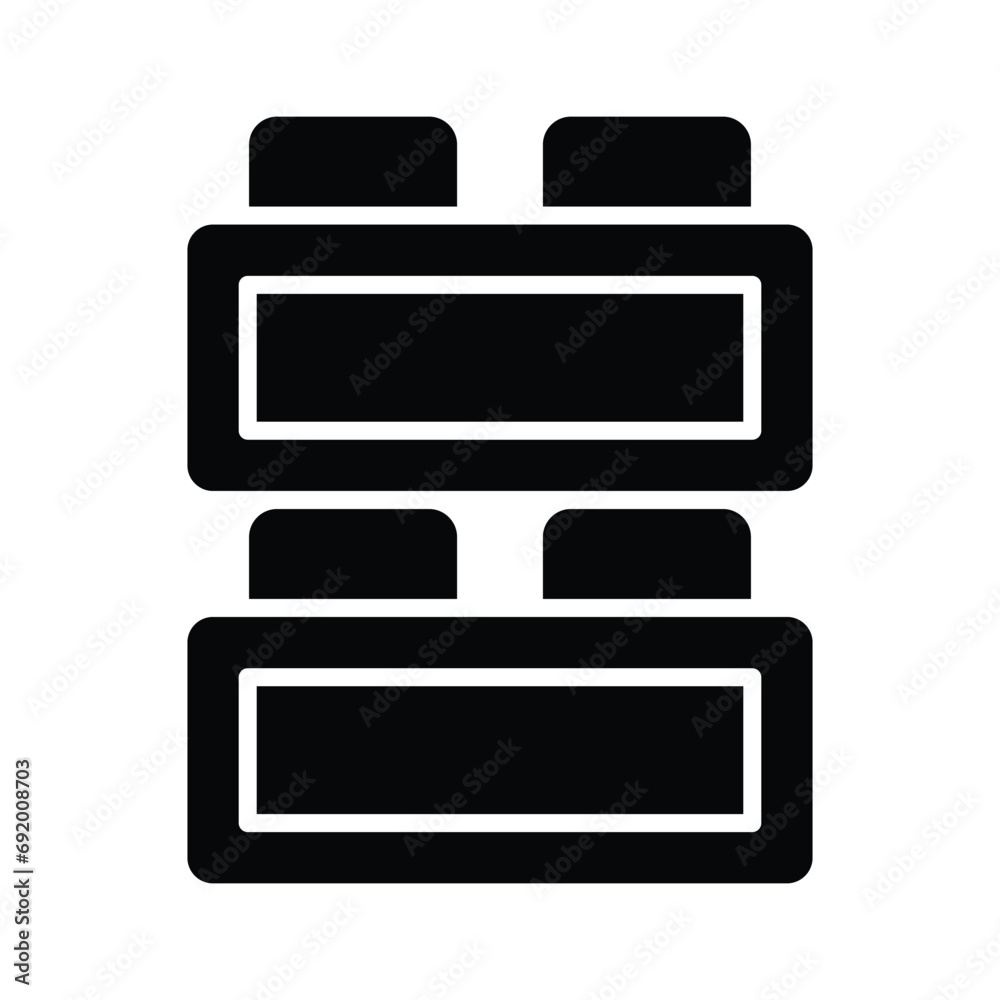 Take a look at this amazing icon of kids blocks, kids plaything vector Take a look at this amazing icon of kids blocks, kids plaything vector