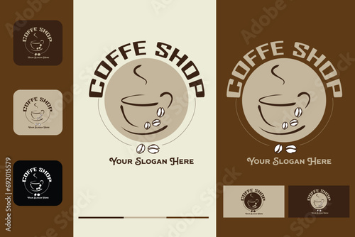 Coffee Shop Logo Design Templates