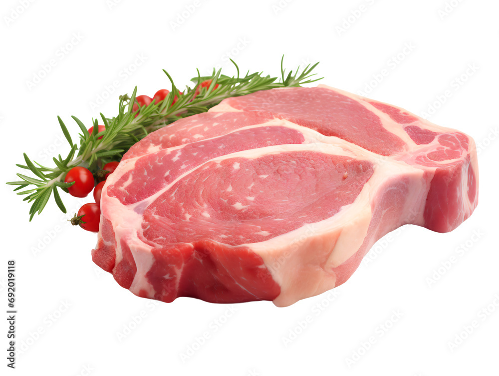Raw Pork Chop