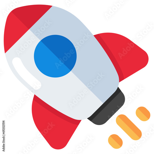 Conceptual design icon of launch