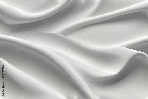 white fabric background. White silk fabric texture. white satin fabric as background. Texture of white silk fabric.