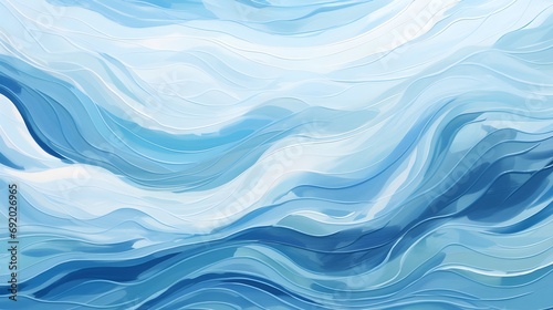 Abstract pattern inspired by the harmonious ripples of water, background image, generative AI