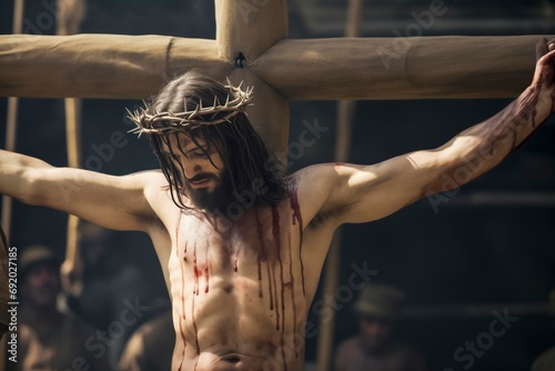 The crucifiction of Christ
