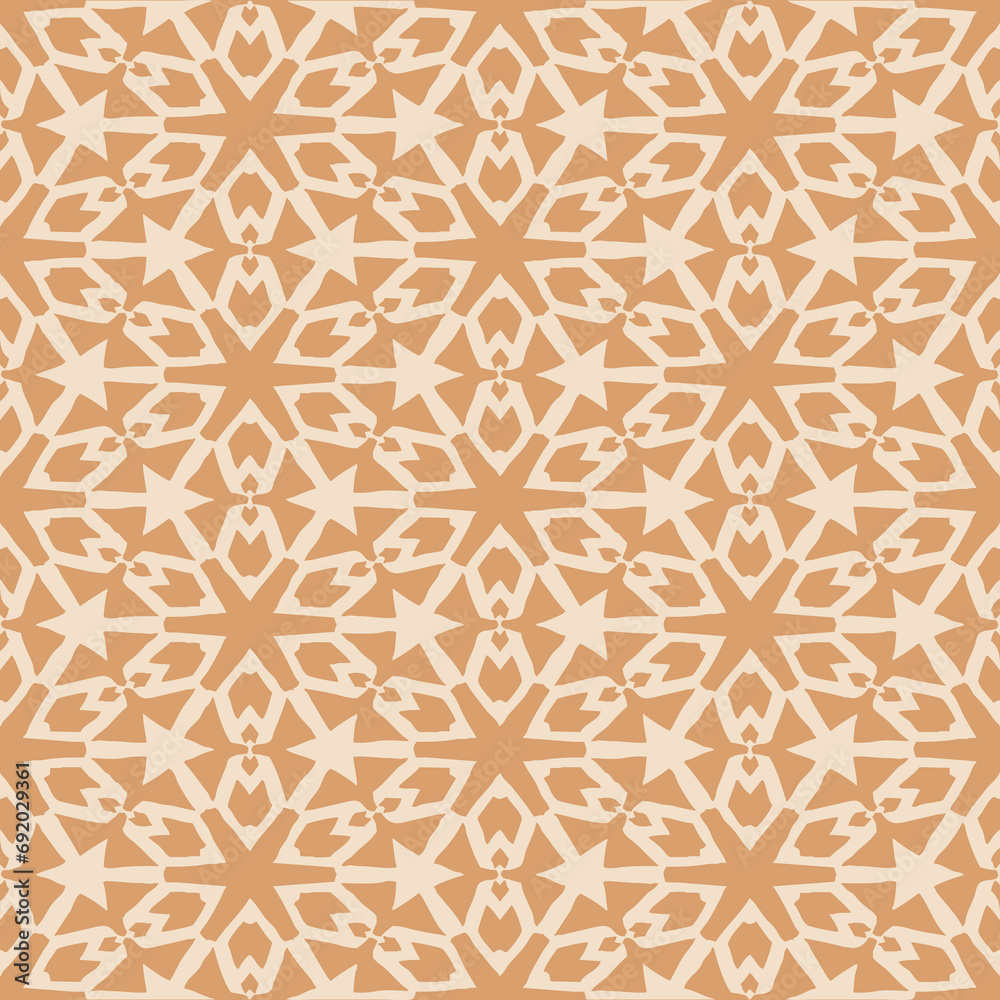 Oriental pattern for textiles, wallpapers, for use in graphics. Stock