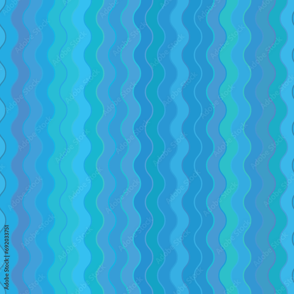 Seamless pattern with waves. Seamless pattern with waves.