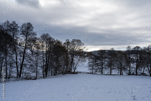 Winterlandschaft Vogtland - Eindrücke um Erlbach photo