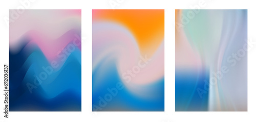 Bright gradient background with place for text.