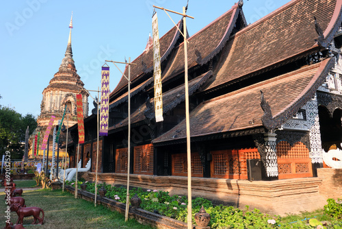 temple in chiang mai photo