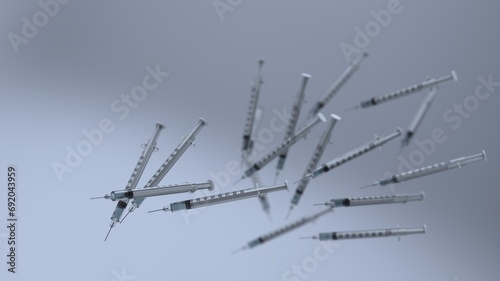 Syringe Injection Medical Healthcare Vaccination Immunization