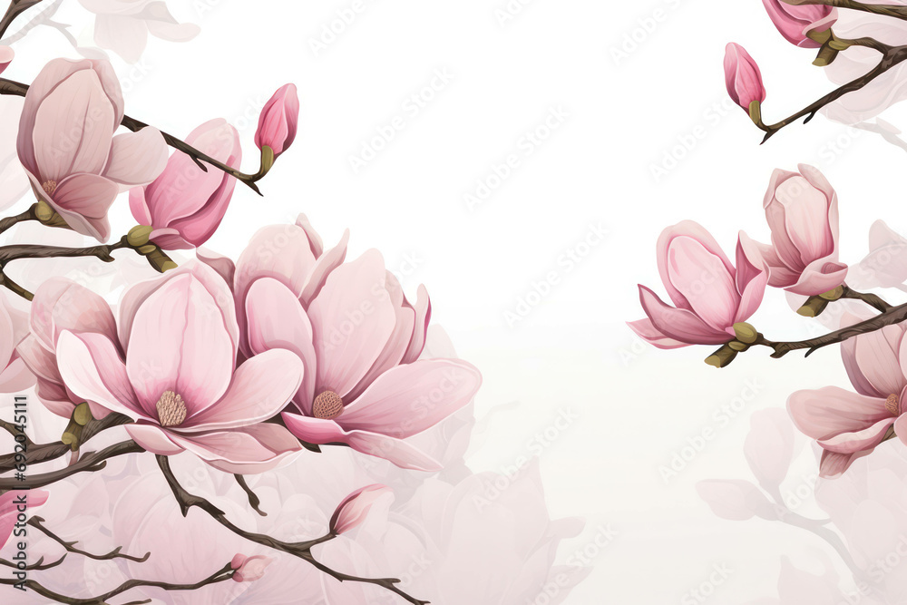 Tree blooming gardening blossom magnolia seasonal flowers nature spring background branch pink Tree blooming gardening blossom magnolia seasonal flowers nature spring background branch pink