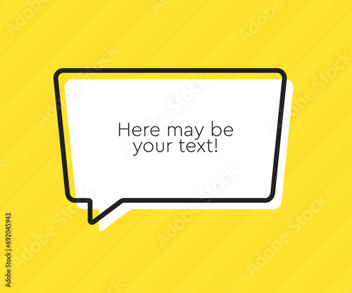 Quote frame blank, text quote boxes, message