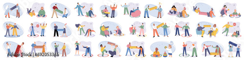 Personal space vector illustration. Understanding psychology personal space can help improve our relationships Respecting personal boundaries and space is key to fostering healthy social interactions