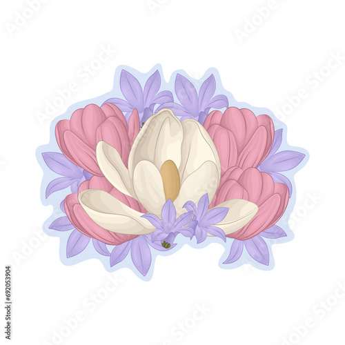illustration of flower 