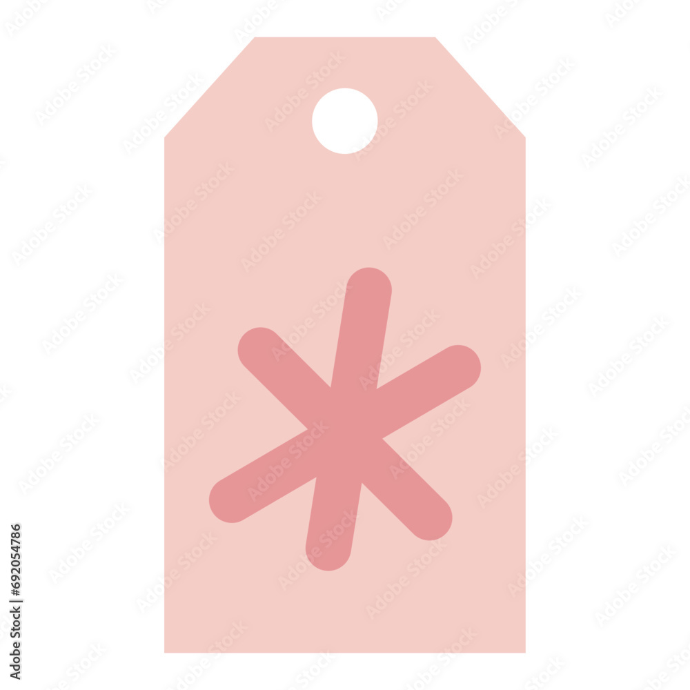 Obraz premium Christmas Tag