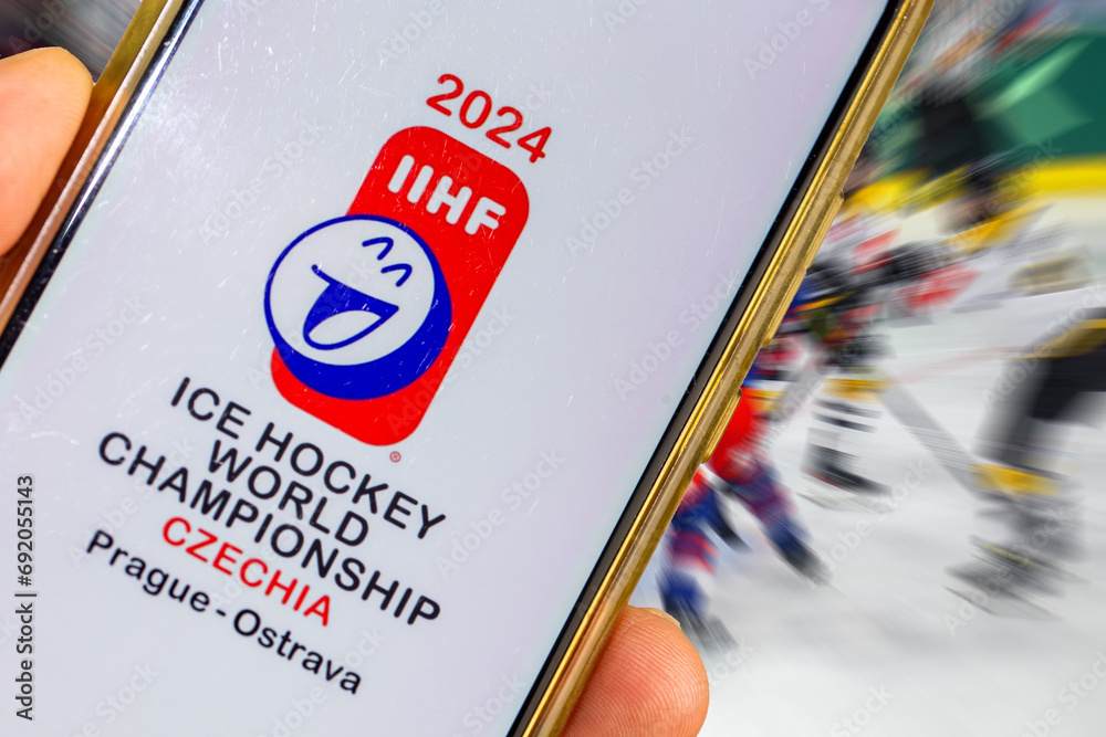 Symbolbild EishockeyWeltmeisterschaft 2024. Die WM 2024 findet im Mai