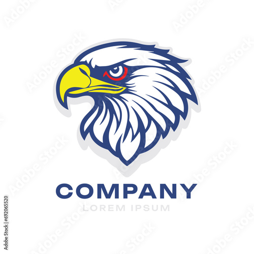 Eagle Logo. Premium Vector Design Illustration.