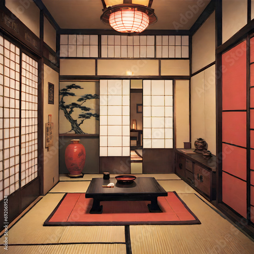 oriental japanese room