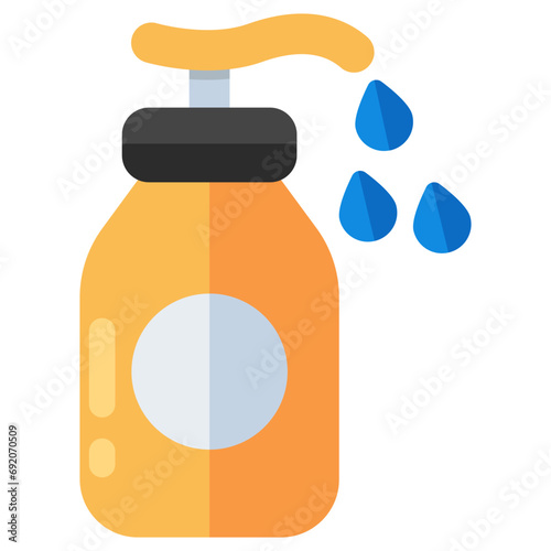 Modern design icon of hand wash