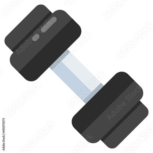 A trendy vector design of dumbbells