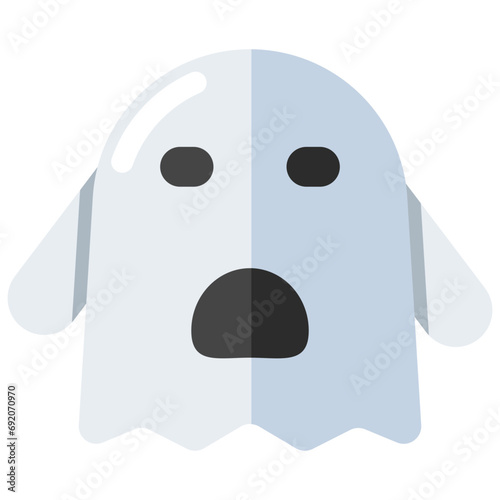 Foto A colored design icon of ghost