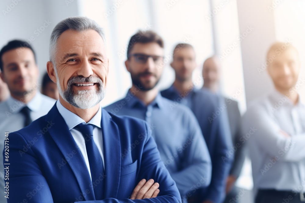 A Professional Group of Men in Suits and Ties A Professional Group of Men in Suits and Ties