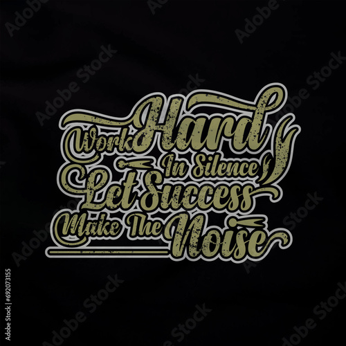 Modern and professional t-shirt design.