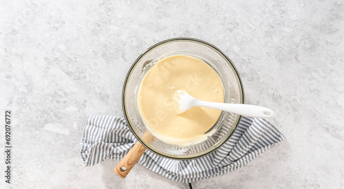 Christmas Eggnog fudge photo