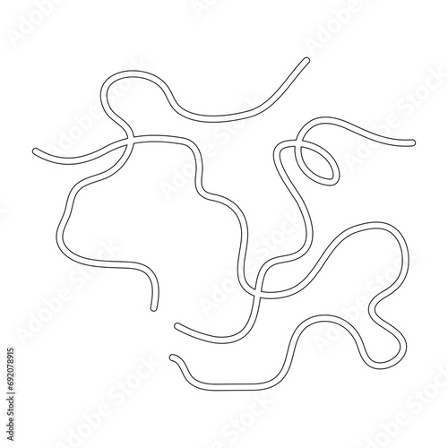 Simple Maze Element For Kids