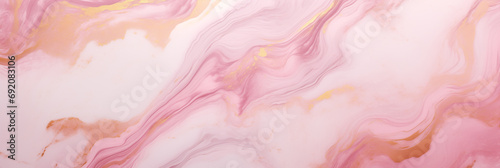 Texture of Light Pink Marble with Gold Veins - For Your Design.