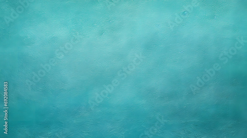 A mesmerizing sea of turquoise and aqua, adorned with delicate white spots, evoking a sense of tranquility and elegance on a blue painted surface © Daniel