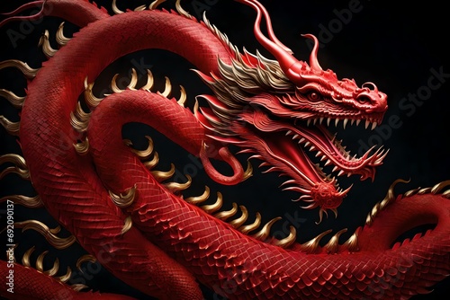 red dragon © Nauman